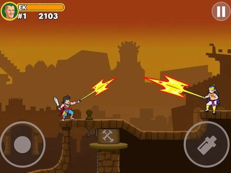 Adventure Of Raju Pixel Game Screenshot